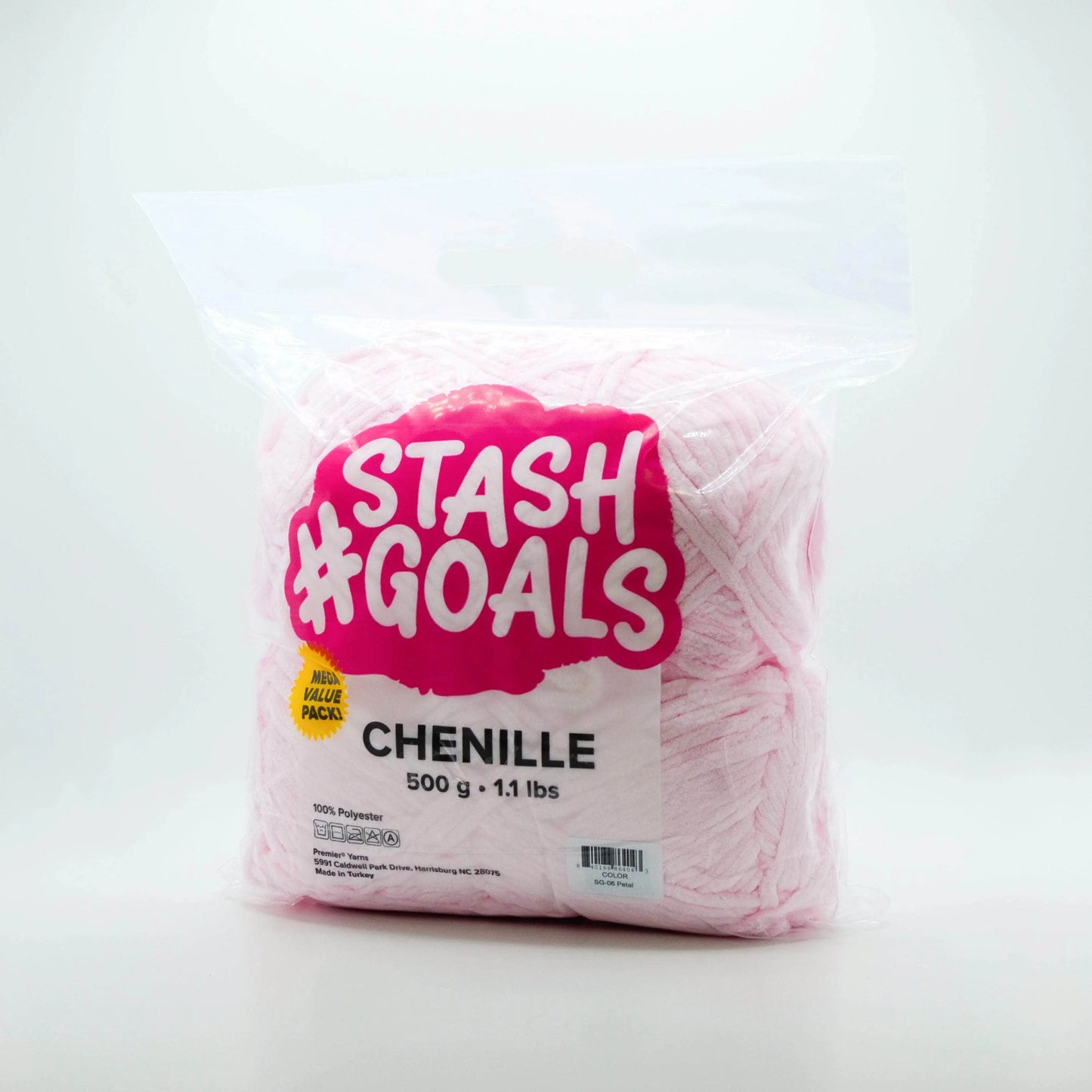 Stash Goals 17.6oz/500g Chenille Bag