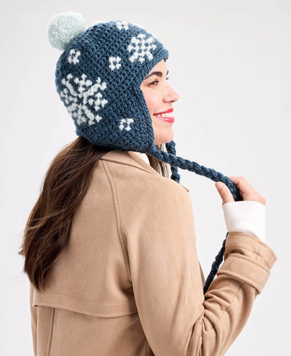 ELLE by Me Etoile de Neige Hat Crochet Kit