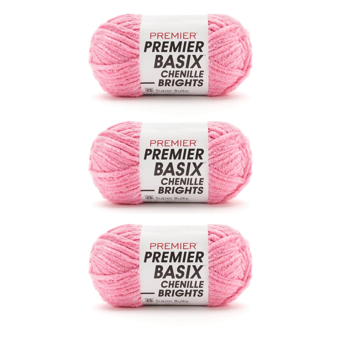 Basix® Chenille Bag of 3
