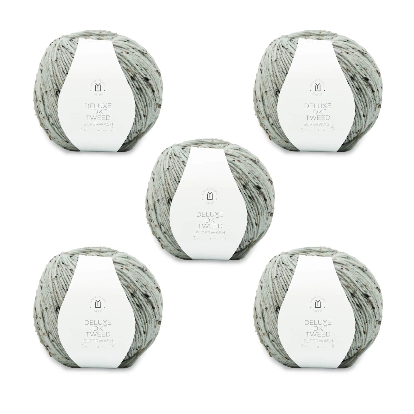 Deluxe DK Tweed Bag of 5